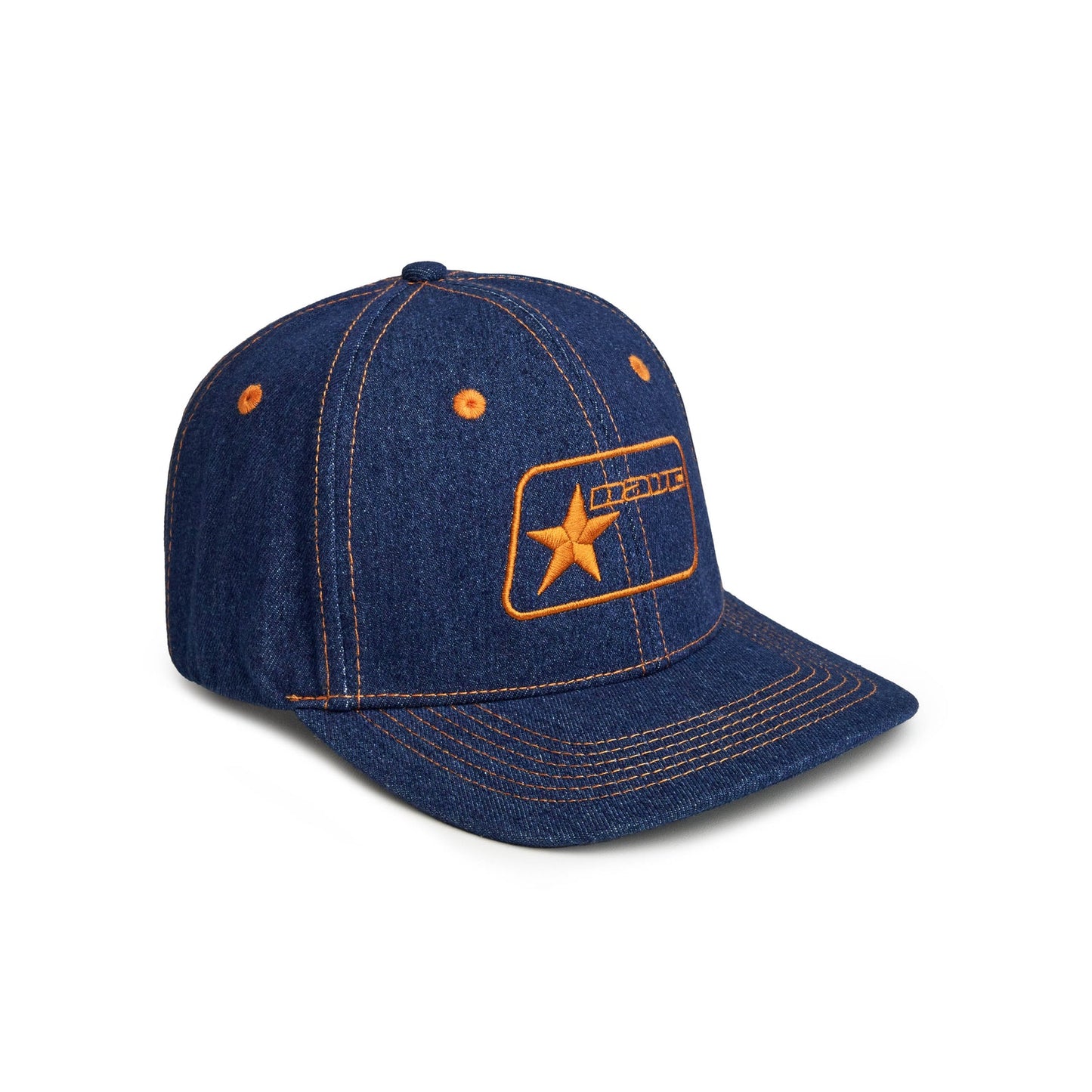 RAVE AMA denim cap indigo blue