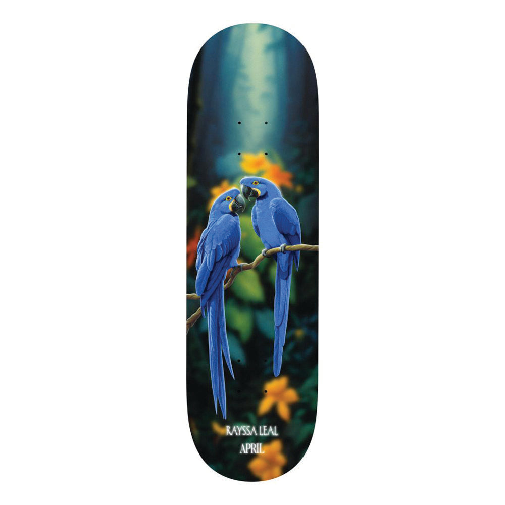 April skateboard Rayssa Leal Blue Macaw Deck