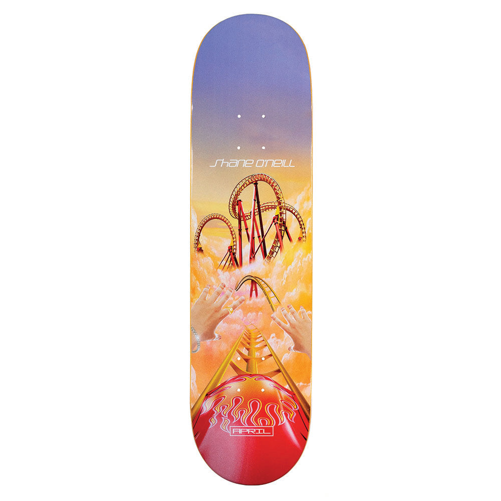 April skateboards Shane O'neill skateboard deck diponible sur model skateshop online store  livraison gratuite en suisse