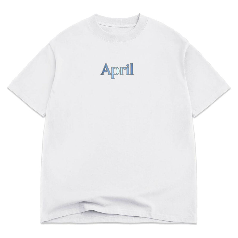 April skateboards -Gradient-Tee white