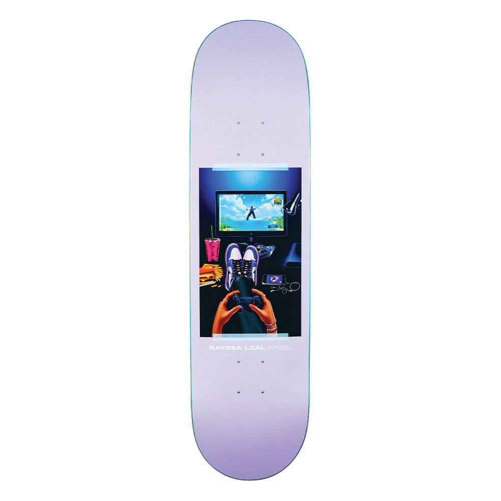 April skateboard Rayssa leal pro deck diponible en ligne sur Model skateshop suisse online store 