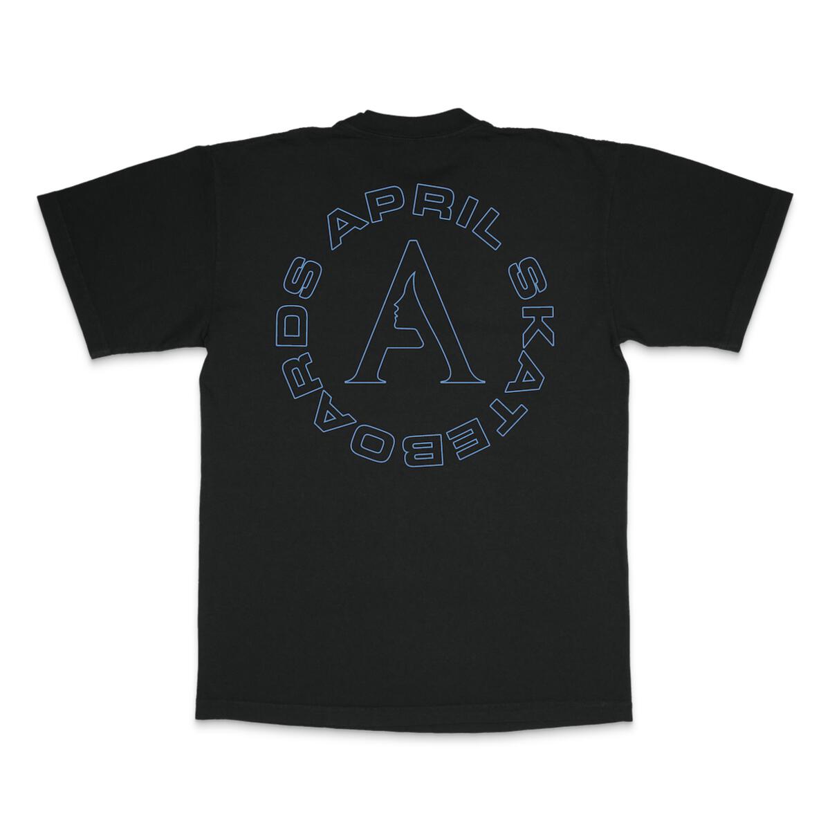 April FULL CIRCLE TEE - Black