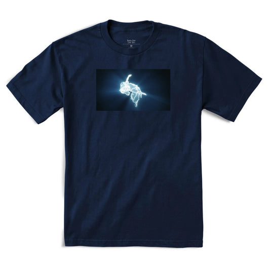 Color Bars Ascend Tee Navy