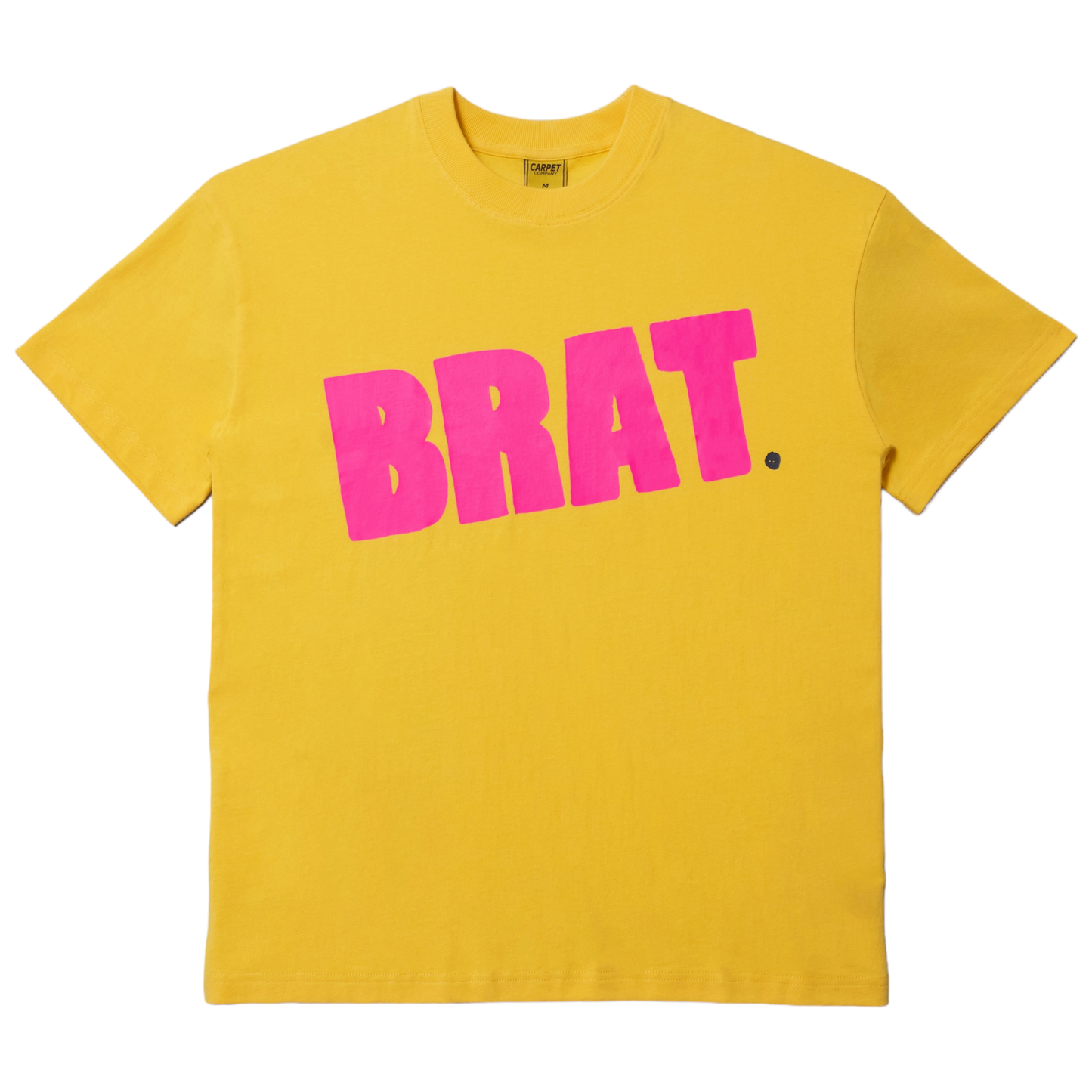 T-shirt BRAT en moquette Jaune