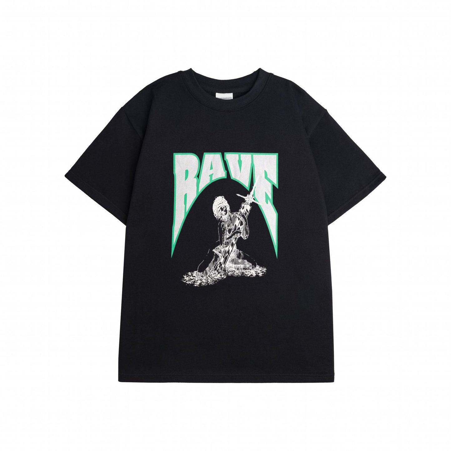 T-shirt RAVE CASCA noir