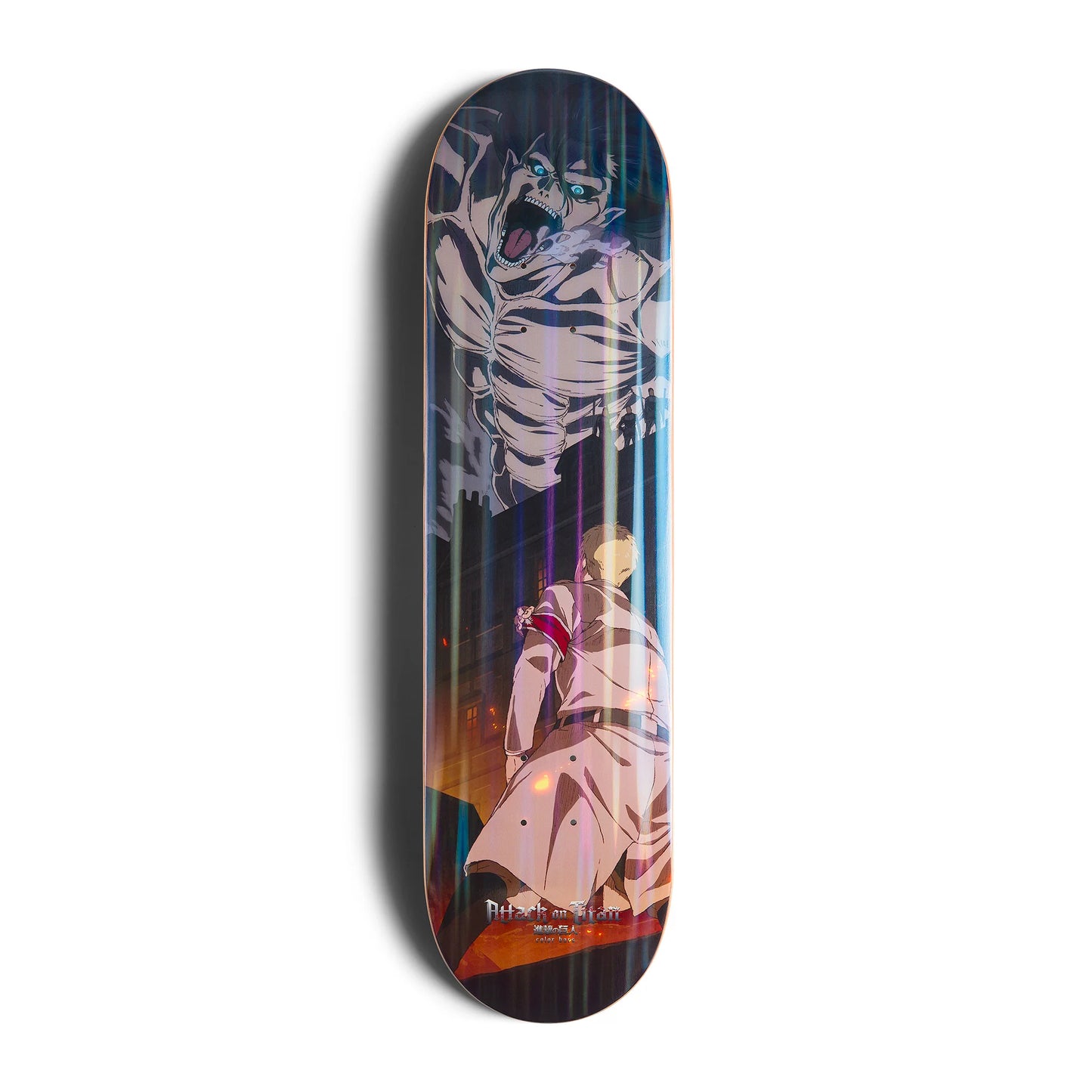 Color Bars Destroy Skateboard deck 8.25