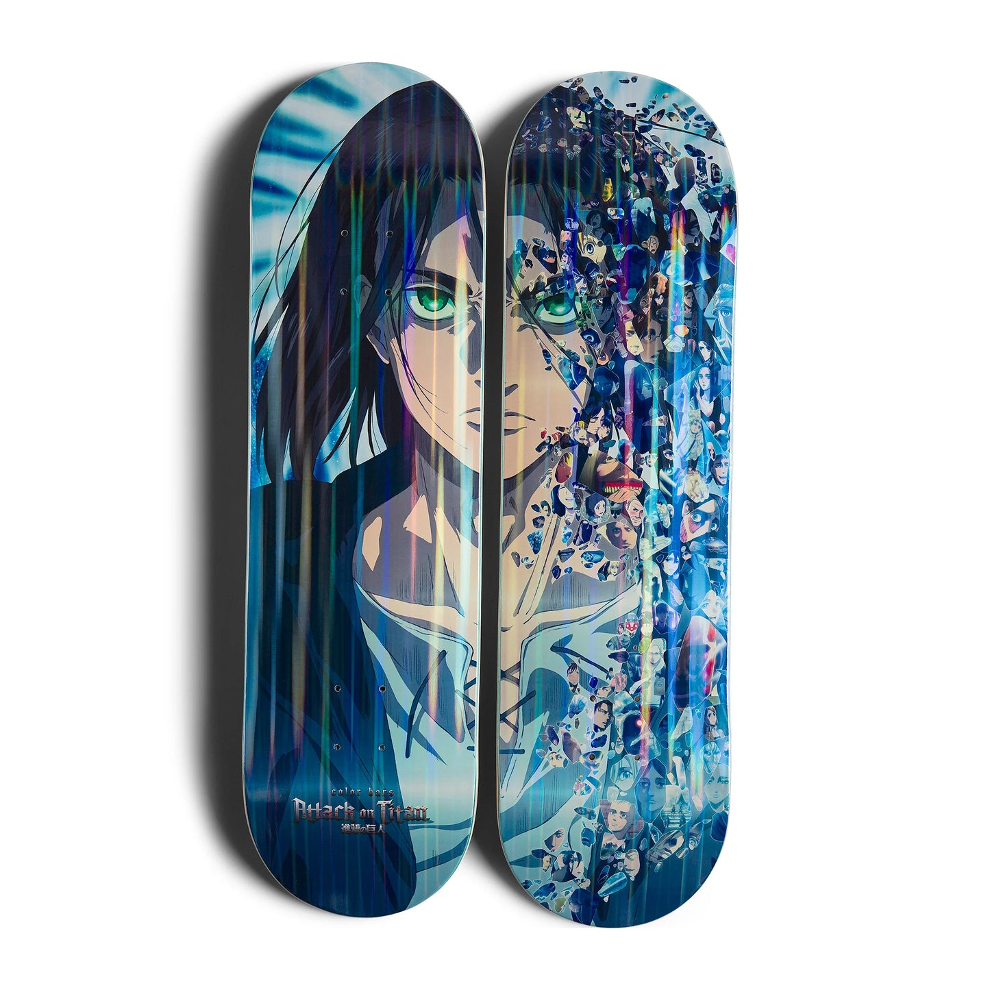 Color Bars Final Season Skateboard Set deck 8.5