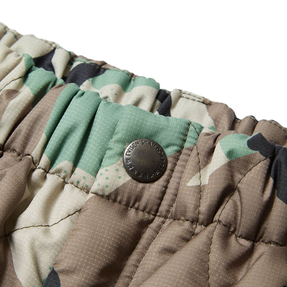 Evisen skateboards / Souvenir quilting pants camo