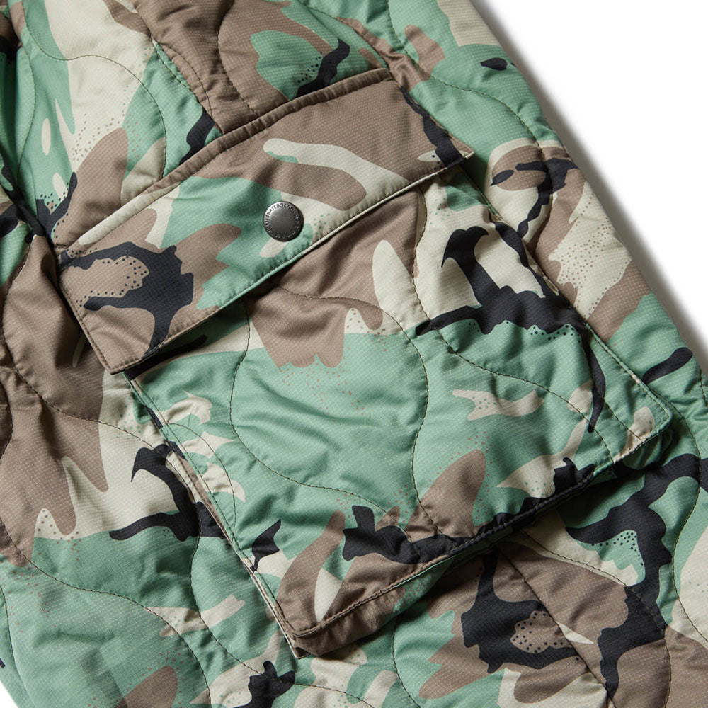 Evisen skateboards / Souvenir quilting pants camo