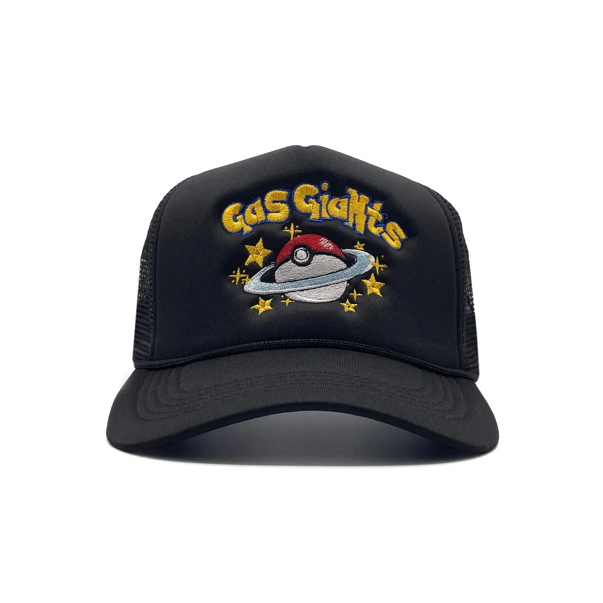 Casquette de camionneur Gas'em all Gas Giants noire