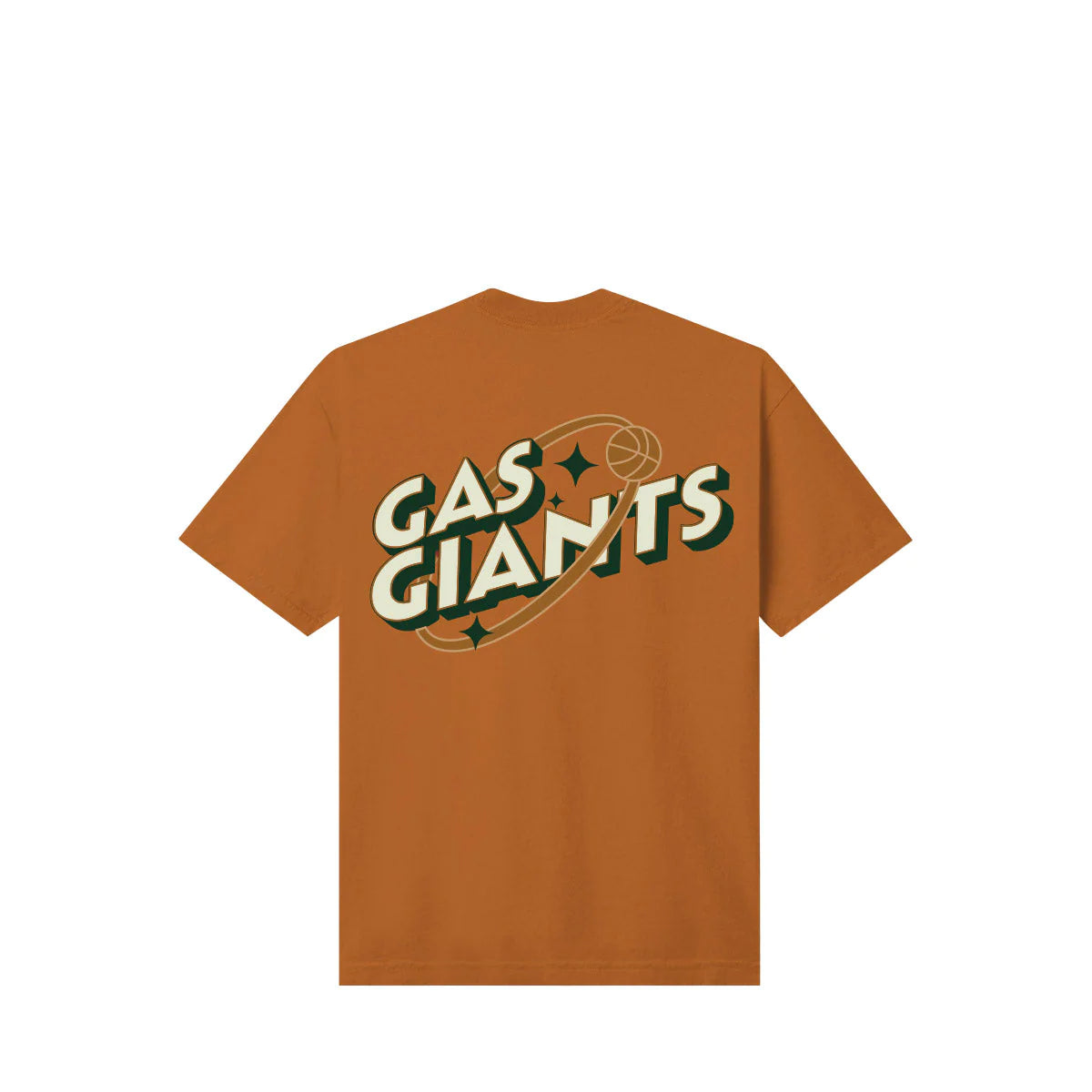 Gas Giants -Giant Orbit- Tee burnt orange