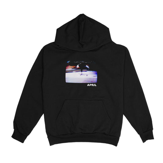 April GUY 1990 HOODIE - BLACK