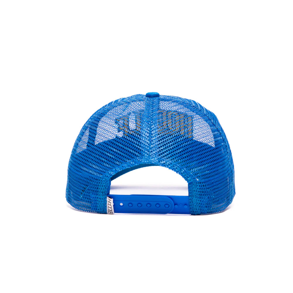 HODDLE HEART TRUCKER CAP BLUE / GOLD