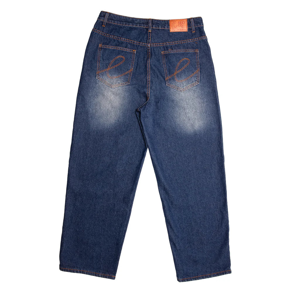 HODDLE 16 OUNCE RANGER JEAN - FADED INDGO