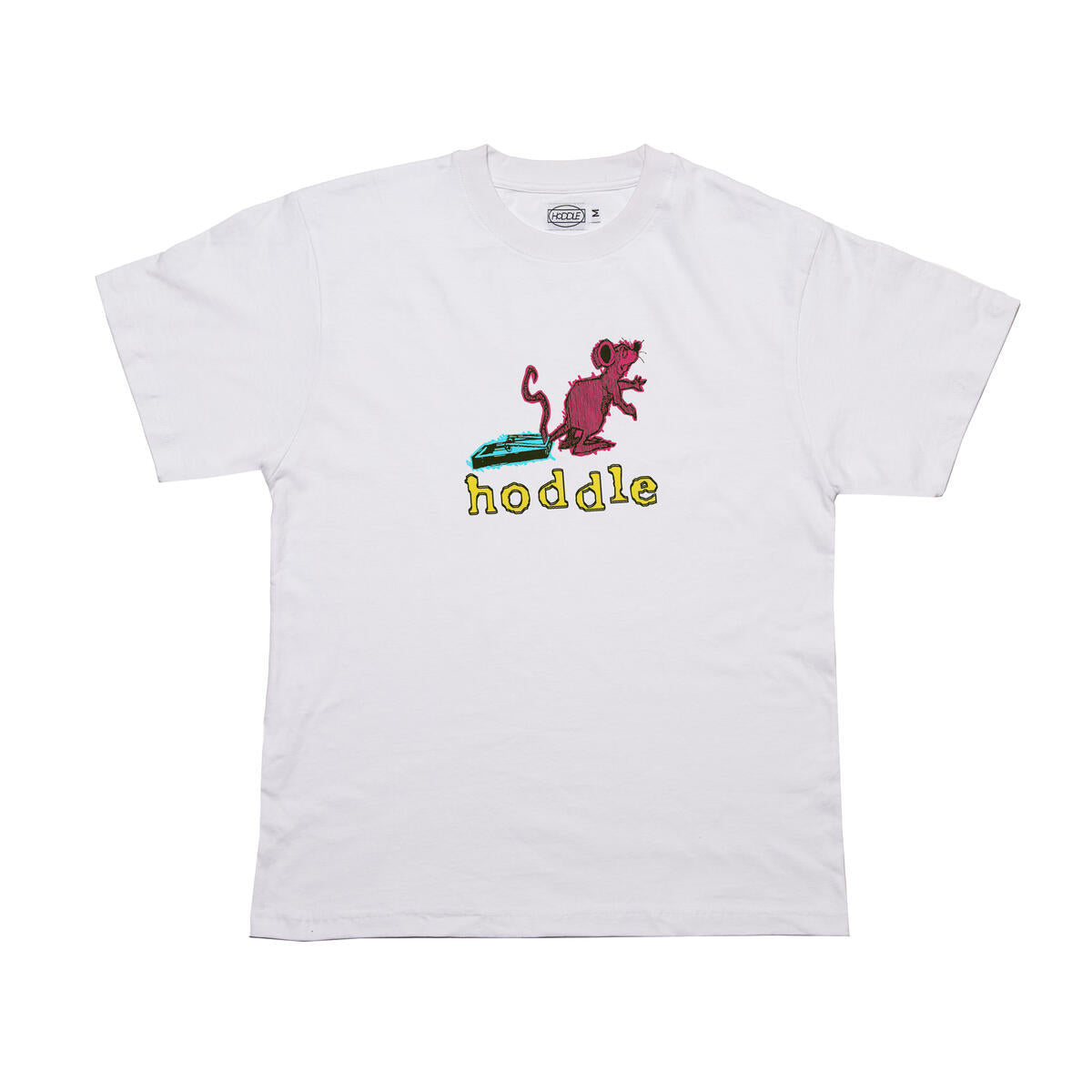 HODDLE RAT TRAP TEE WHITE