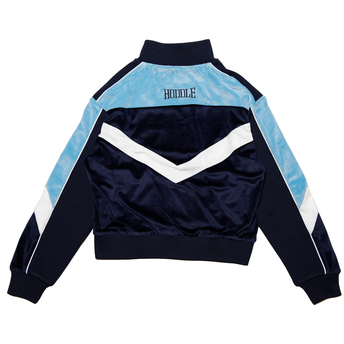 VESTE DE SURVÊTEMENT EN VELOURS HODDLE BLEU 