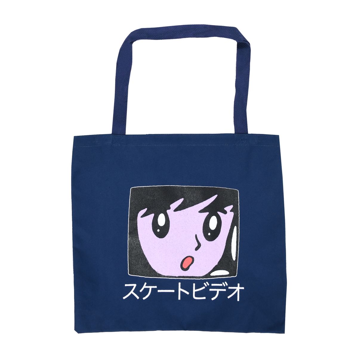 Quasi Video Dept.Tote Bag Navy