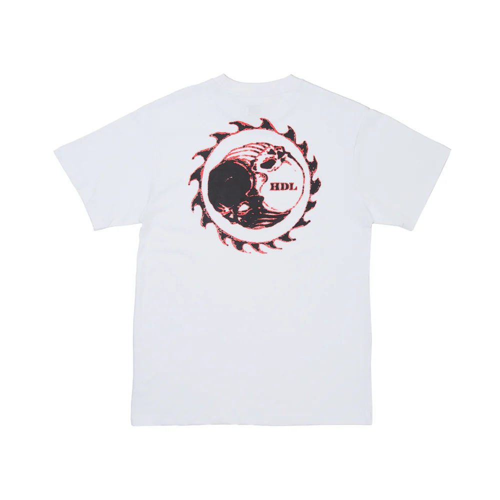 HODDLE THUNDERDOME POCKET TEE - WHITE