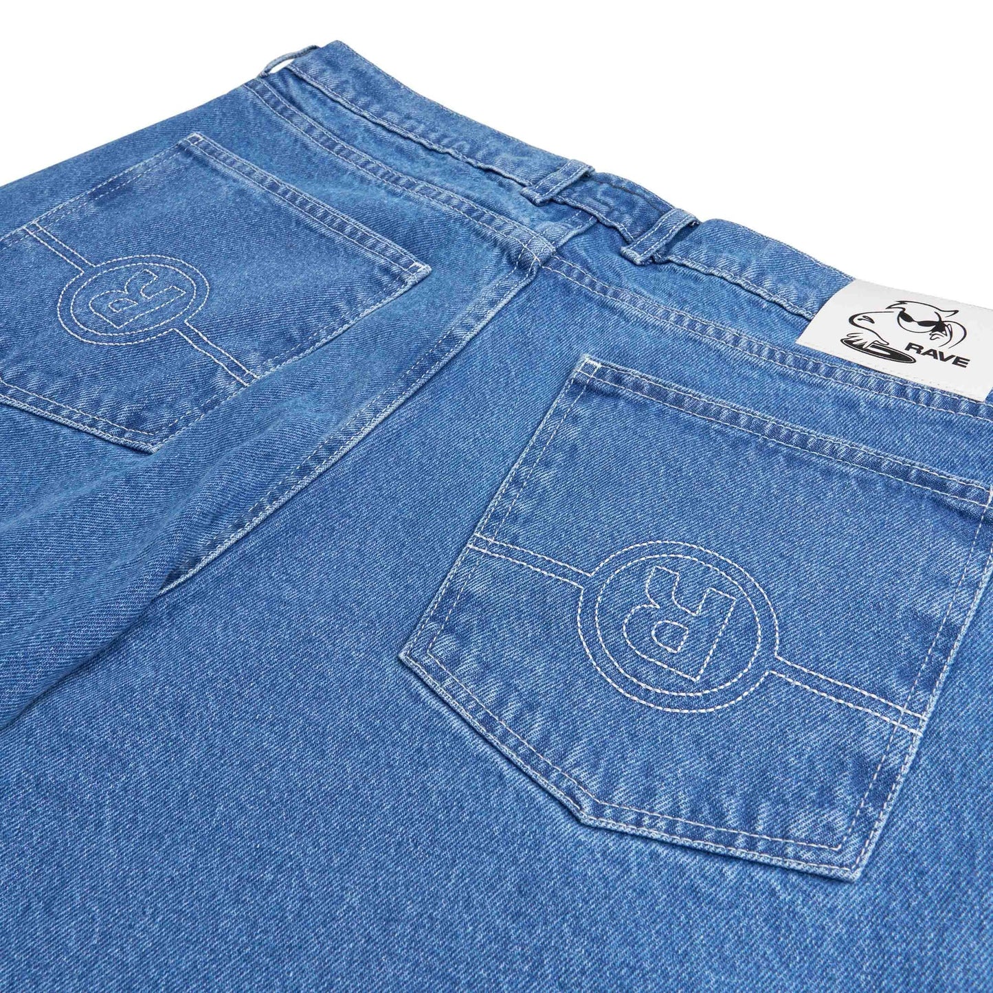 RAVE TRES GROS DENIM bleu rincé