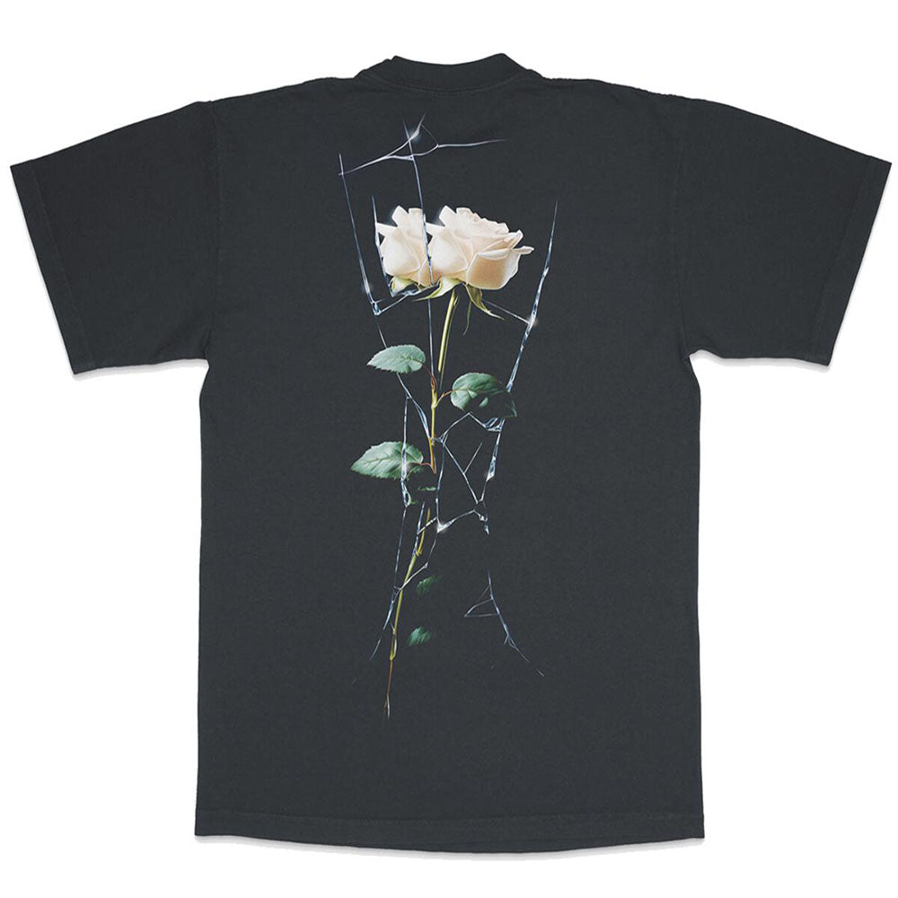 April skateboards rose tee noir disponible  en plusieurs tailles