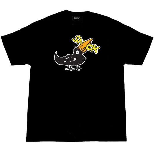 Snack BLACKBIRD TEE - BLACK