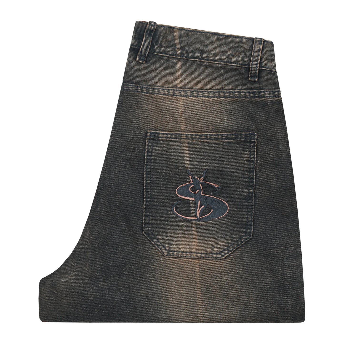 Pantalon Bleached Phantasy de Yardsale (bronze)