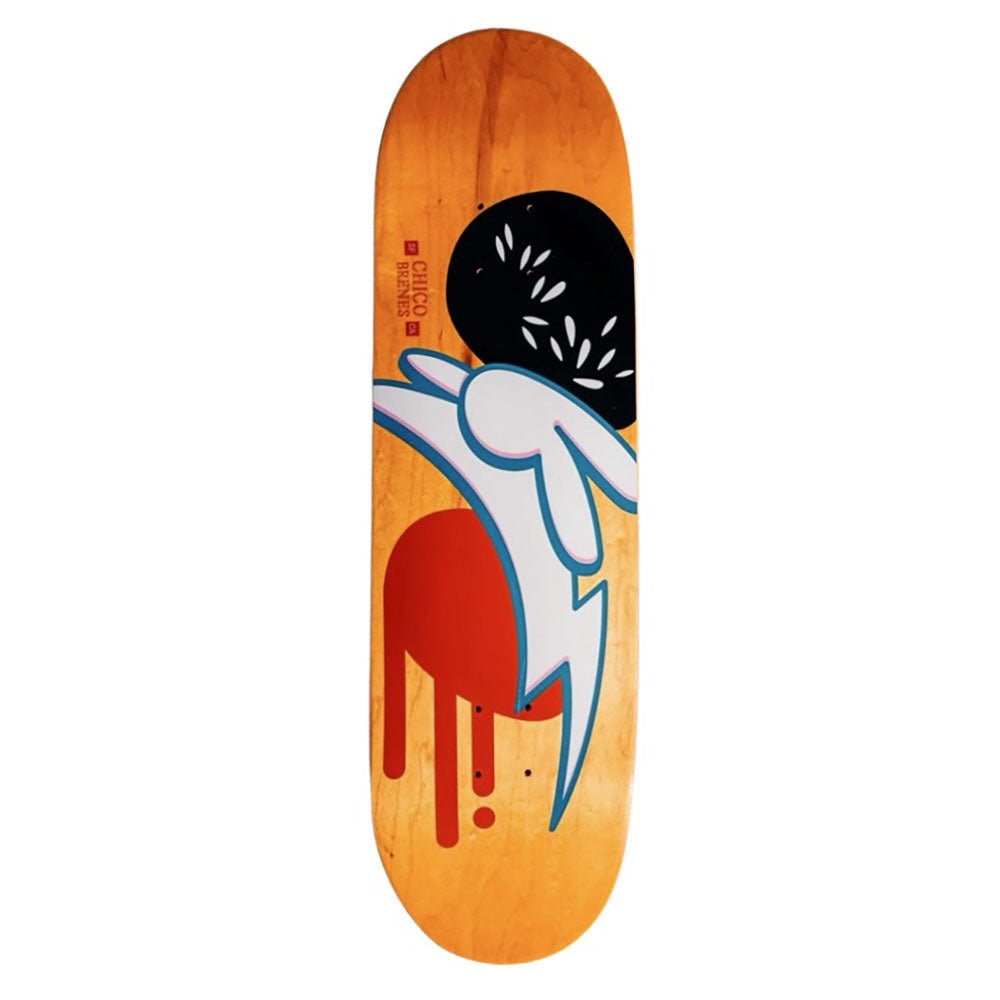 Chicostix skateboards CB White Rabbit Candy deck