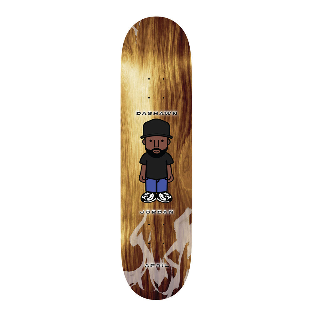 planche de skateboards Dashwan Jordan model Character