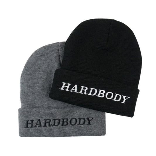 HARDBODY LOGO BEANIE BLACK