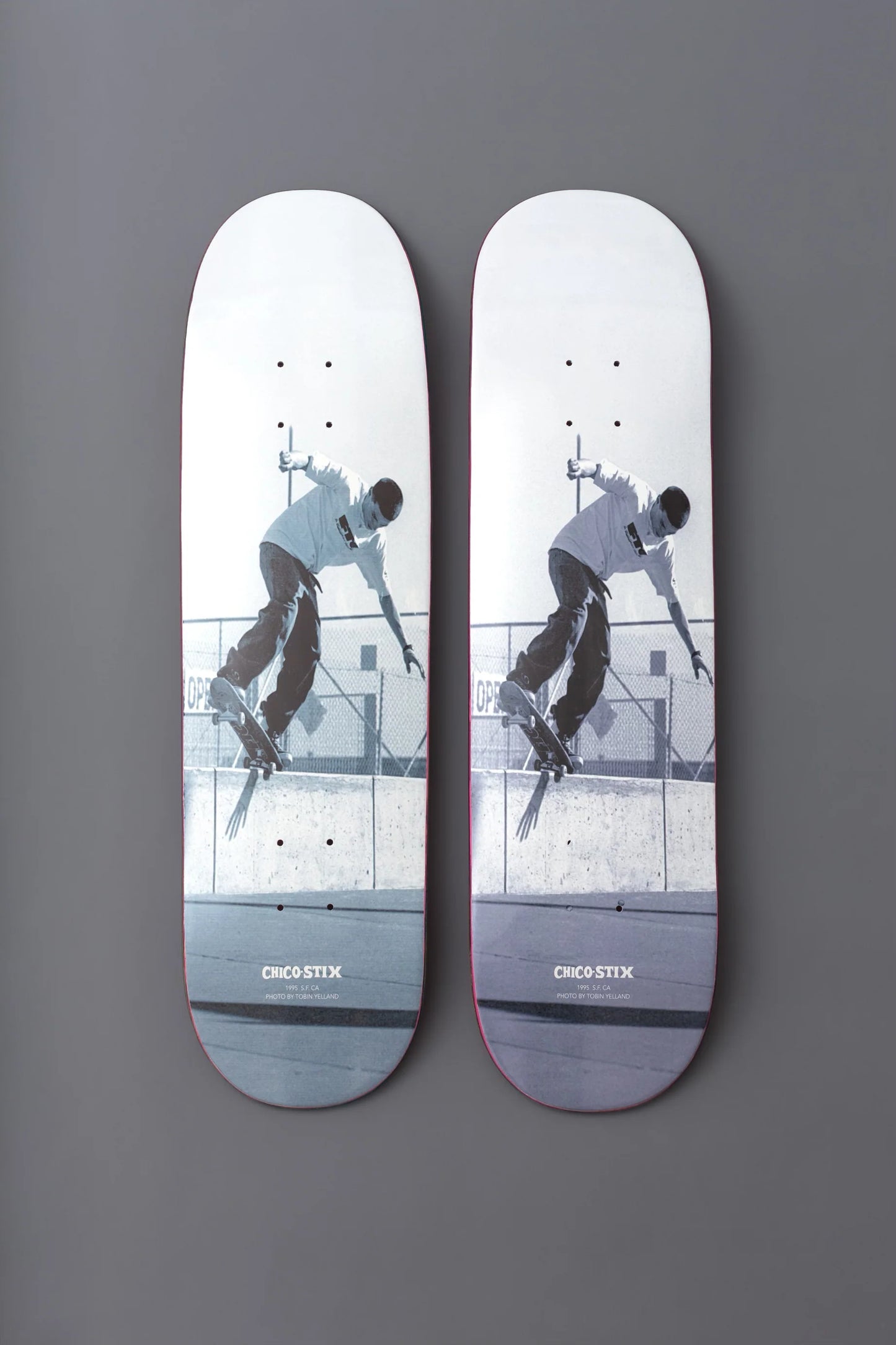 Chicostix 1995 Tobin Yelland x Chico Photo Deck and 11x4 Print