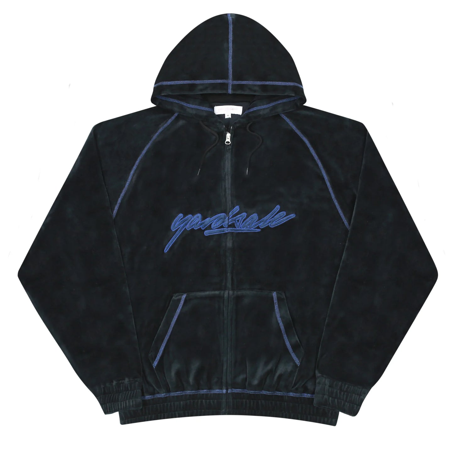 Yardsale Velour Stitch Hood (Black)