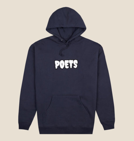 POETS CHENELLE FLOCK HOODED SWEATSHIRT