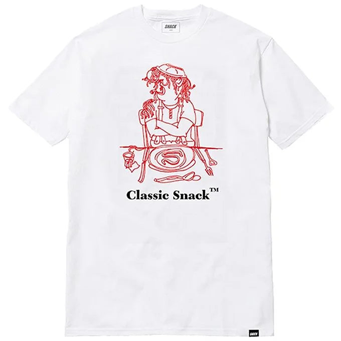 SNACK CLASSIC SNACK TEE White
