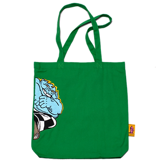 CARPET FATSMACK Tote Bag Green