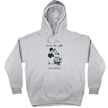 SNACK SEEIN THE SIGHTS HOODIE grey