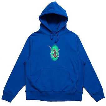 Sweat à capuche CARPET ANT Bleu électrique