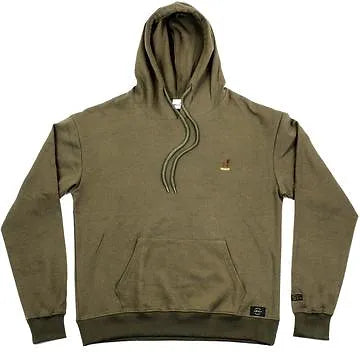 SNACK BUCK EMBROIDERED HOODIE dark green