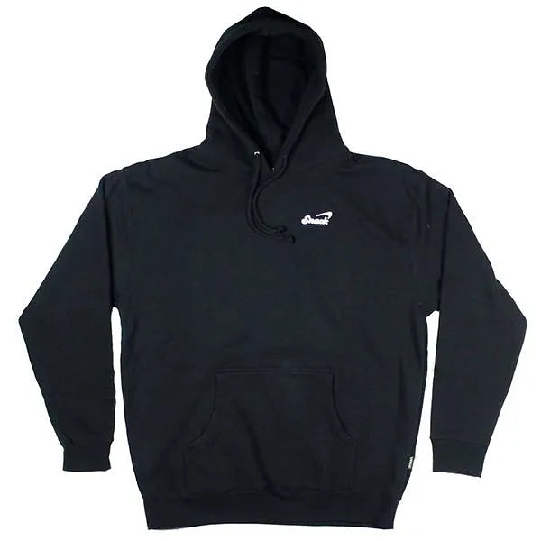 SNACK ALIVE EMBROIDERED HOODIE black