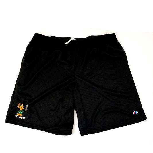 SNACK HARDWOOD SHORTS - BLACK