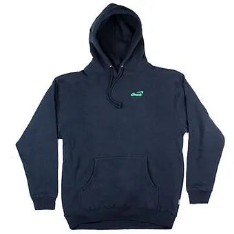 SNACK ALIVE EMBROIDERED HOODIE navy