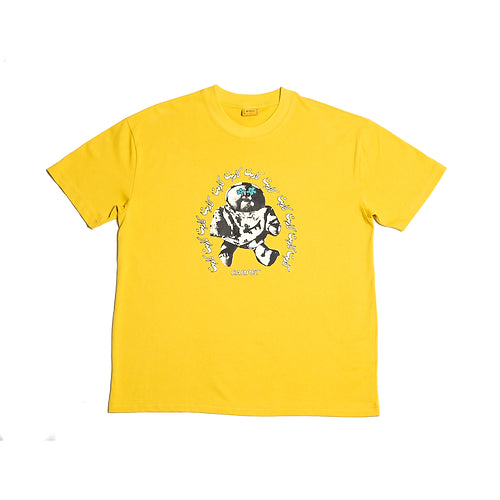 CARPET Hood Baby Tee Yellow