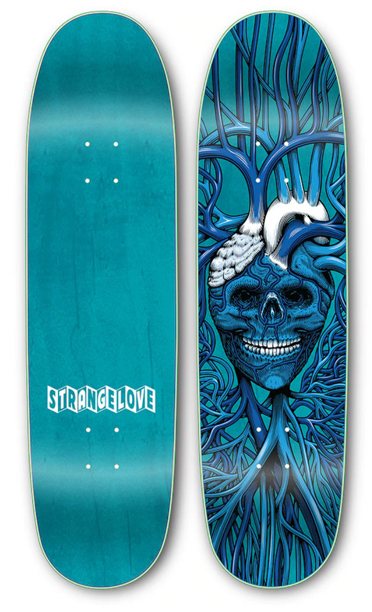 StrangeLove Skateboards Code Blue / 8.5 Shaped Deck