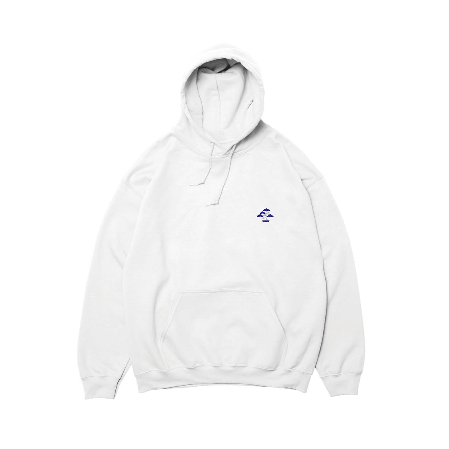 EVISEN / BONSAI STITCH HOODIE WHITE