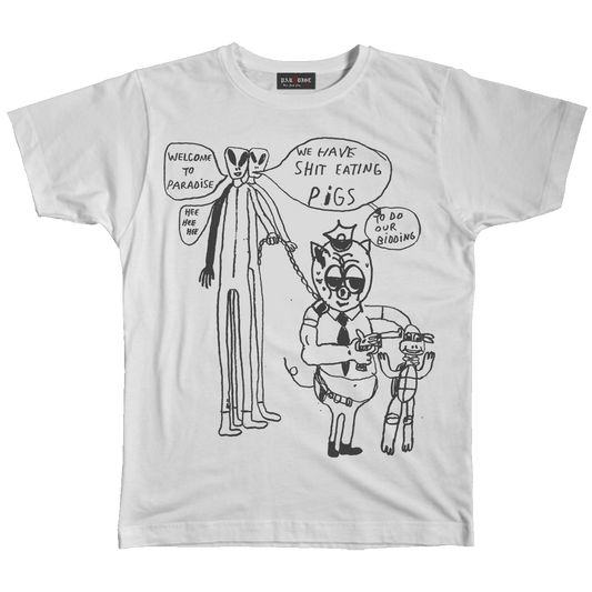 PARADISE SHIT EATING PIGS TEE