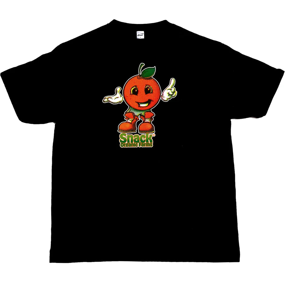SNACK CITRUS TEE Black