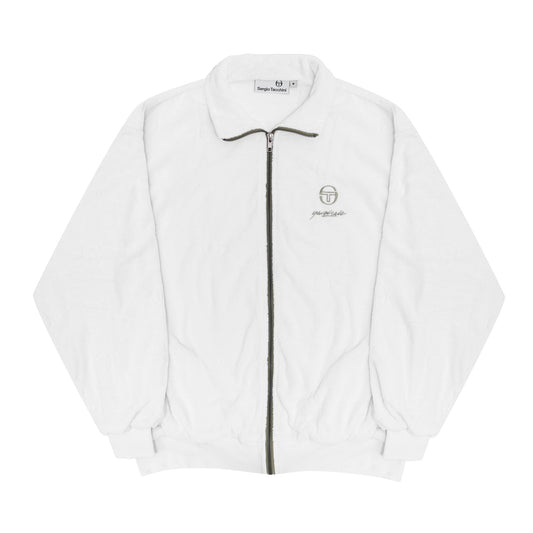 YARDSALE SERGIO TACCHINI x YARDSALE TERRY TRACK JACKET (WHITE)