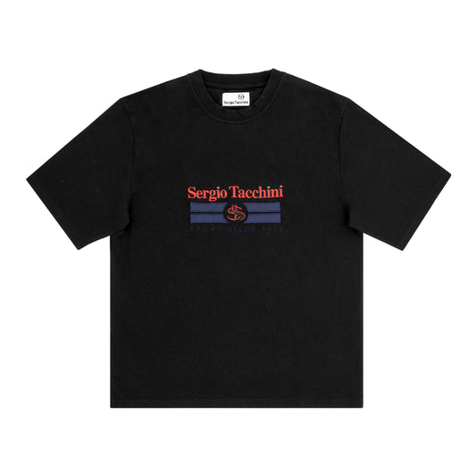 YARDSALE SERGIO TACCHINI x YARDSALE T-SHIRT (BLACK)