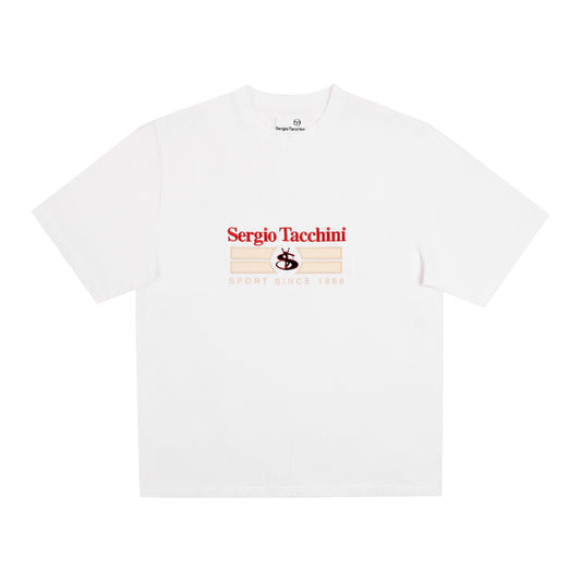 YARDSALE SERGIO TACCHINI x YARDSALE T-SHIRT (WHITE)